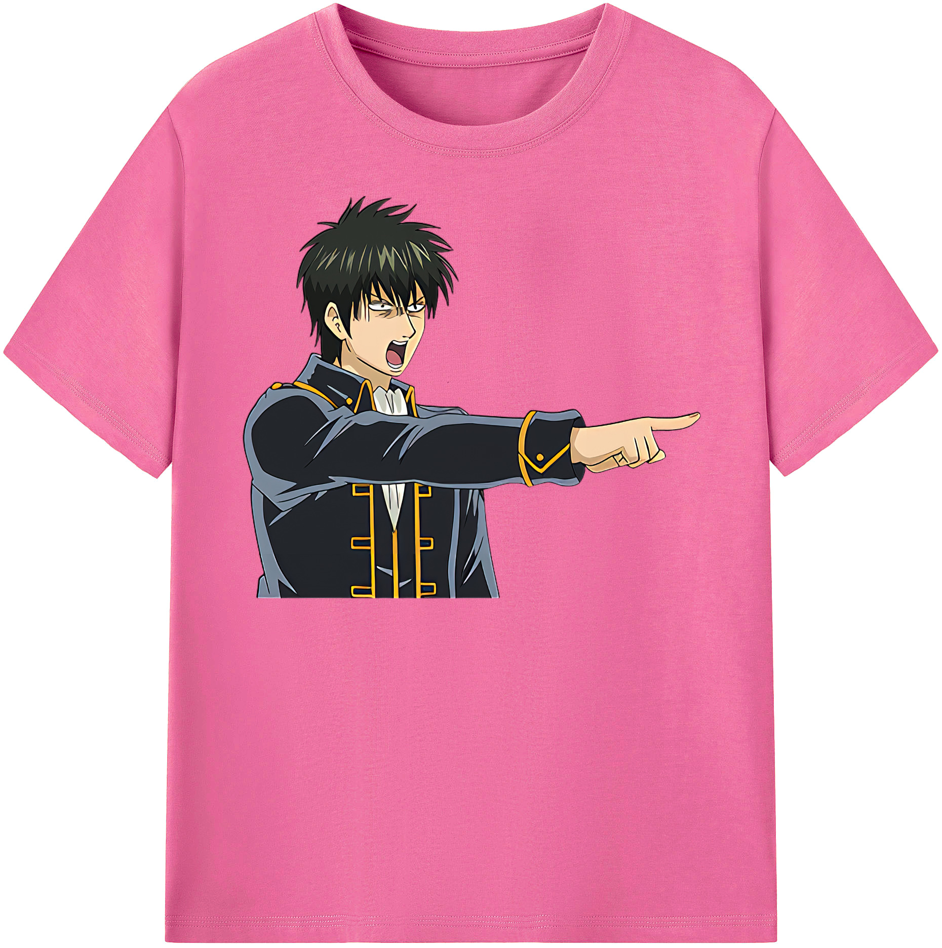 （画像用） ぎんたま 坂田銀時（さかたぎんとき） 神楽 志村新八（しむら しんぱち） GINTAMA Sakata Gintoki Kagura Shimura Shinpachi レディースカジュアルプリントTシャツ（綿100％）